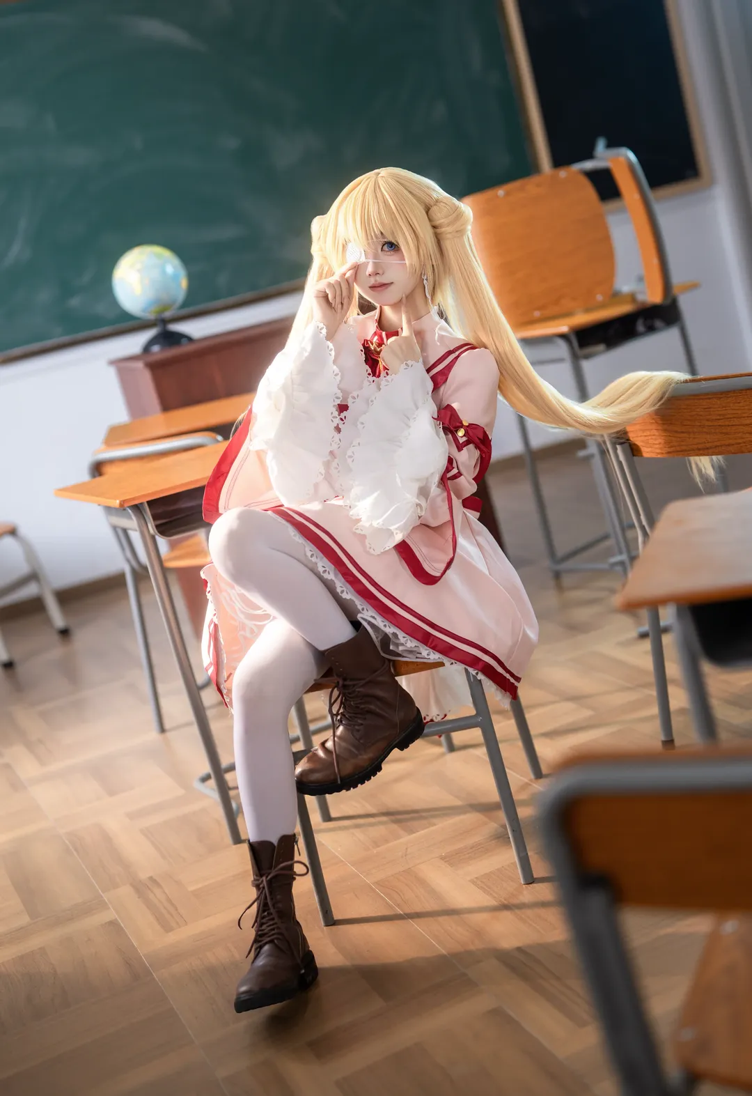 cosplay, 教室写真, Rewrite, 中津静流cos, Key社