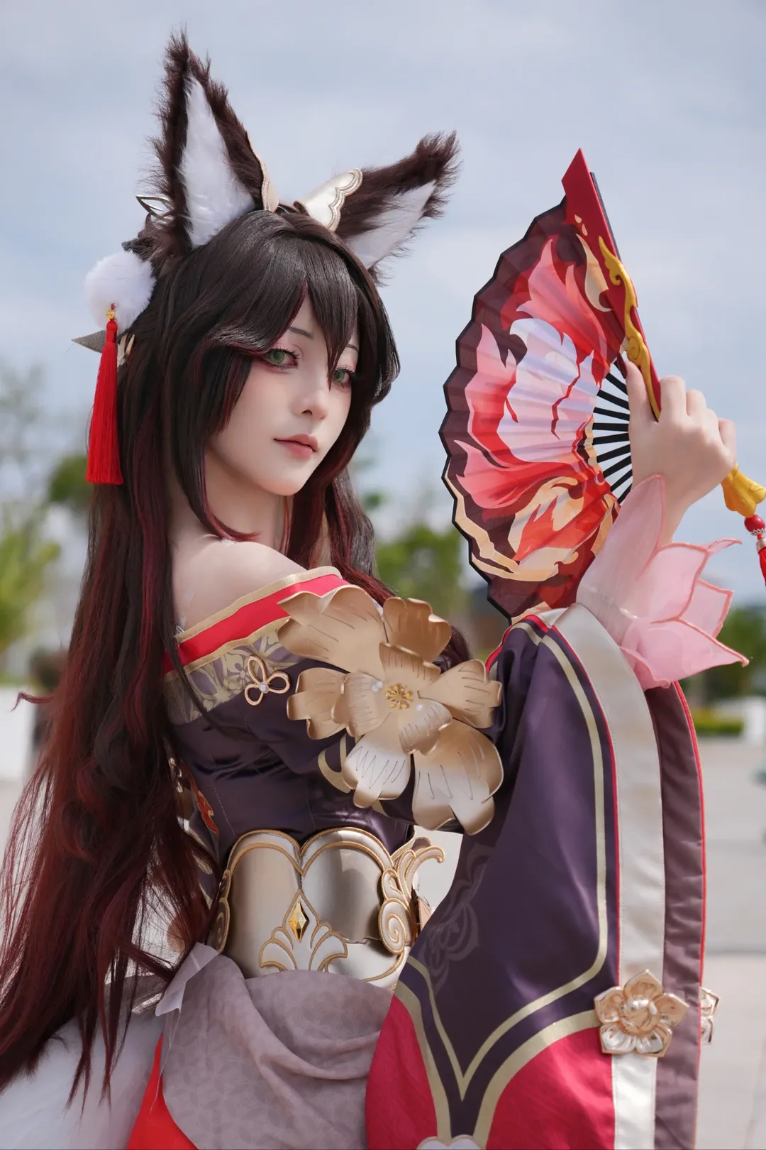 cosplay, 崩壞星穹鐵道, 漫展返圖, 停雲忘歸人cos, 狐尾 - 第3張