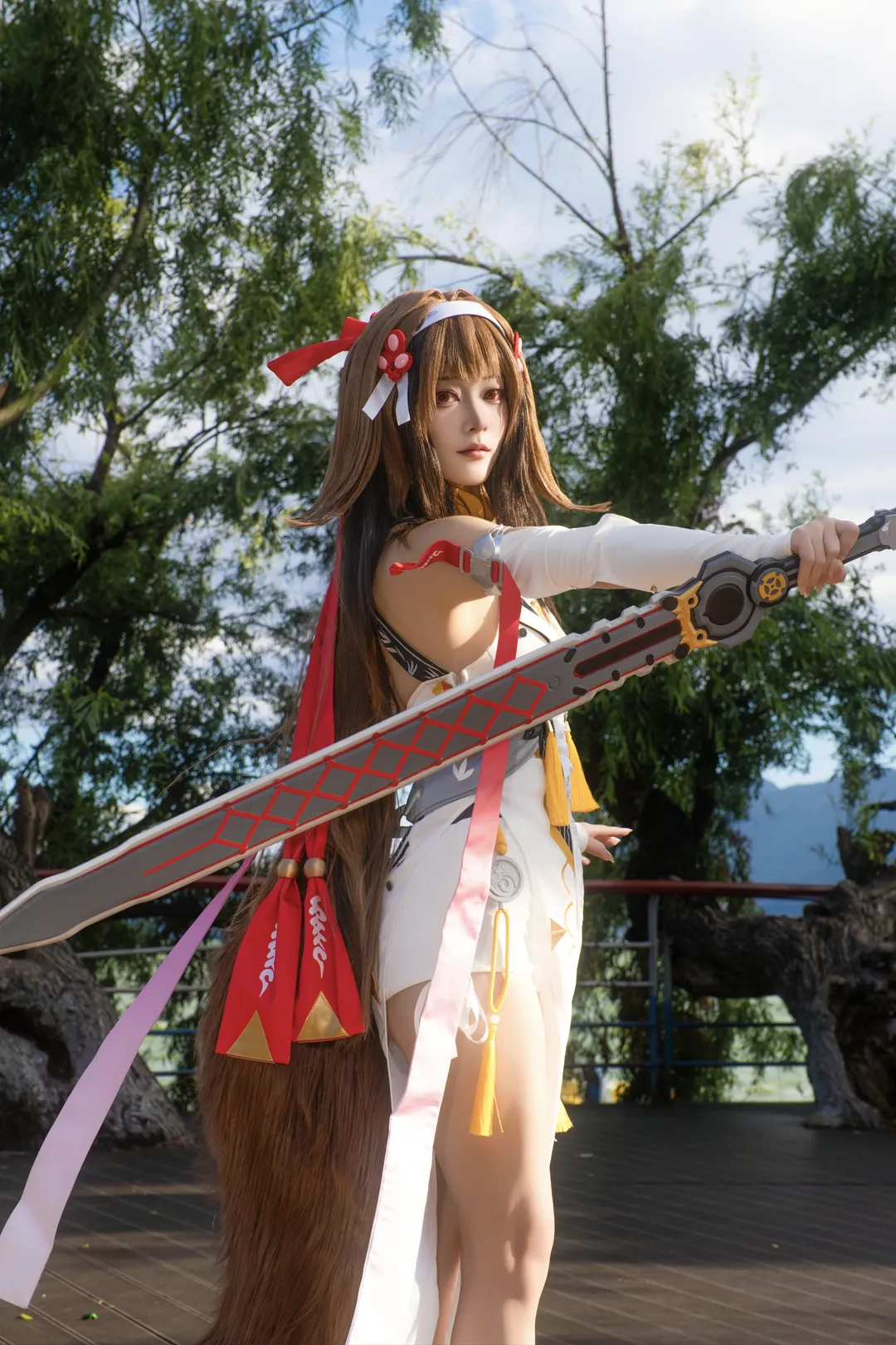 角色扮演, 叶瞬光cos, 绝区零, cosplay, 外景 - 第1张