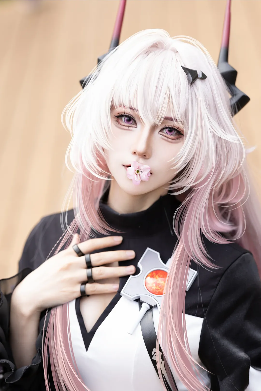 明日方舟, 二次元外景, 特蕾西婭殿下cos, 圓通山攝影, 咿呦咪cosplay