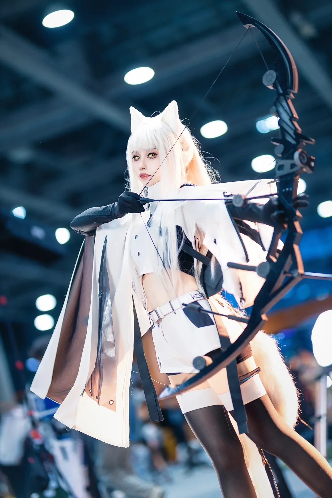 二次元少女, 漫展返图, 明日方舟, cosplay摄影, 白金cos - 第2张