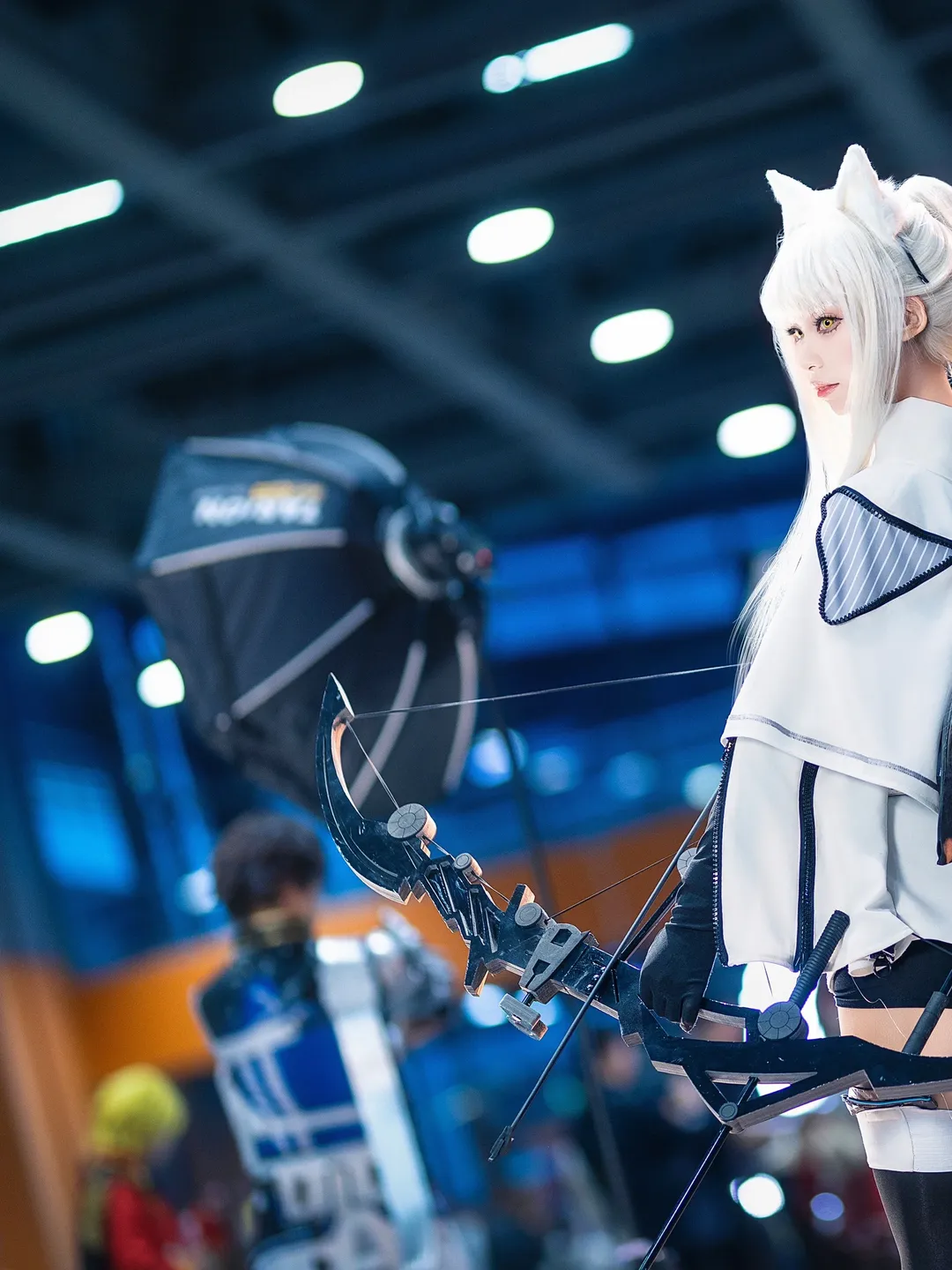 二次元少女, 漫展返图, 明日方舟, cosplay摄影, 白金cos - 第3张