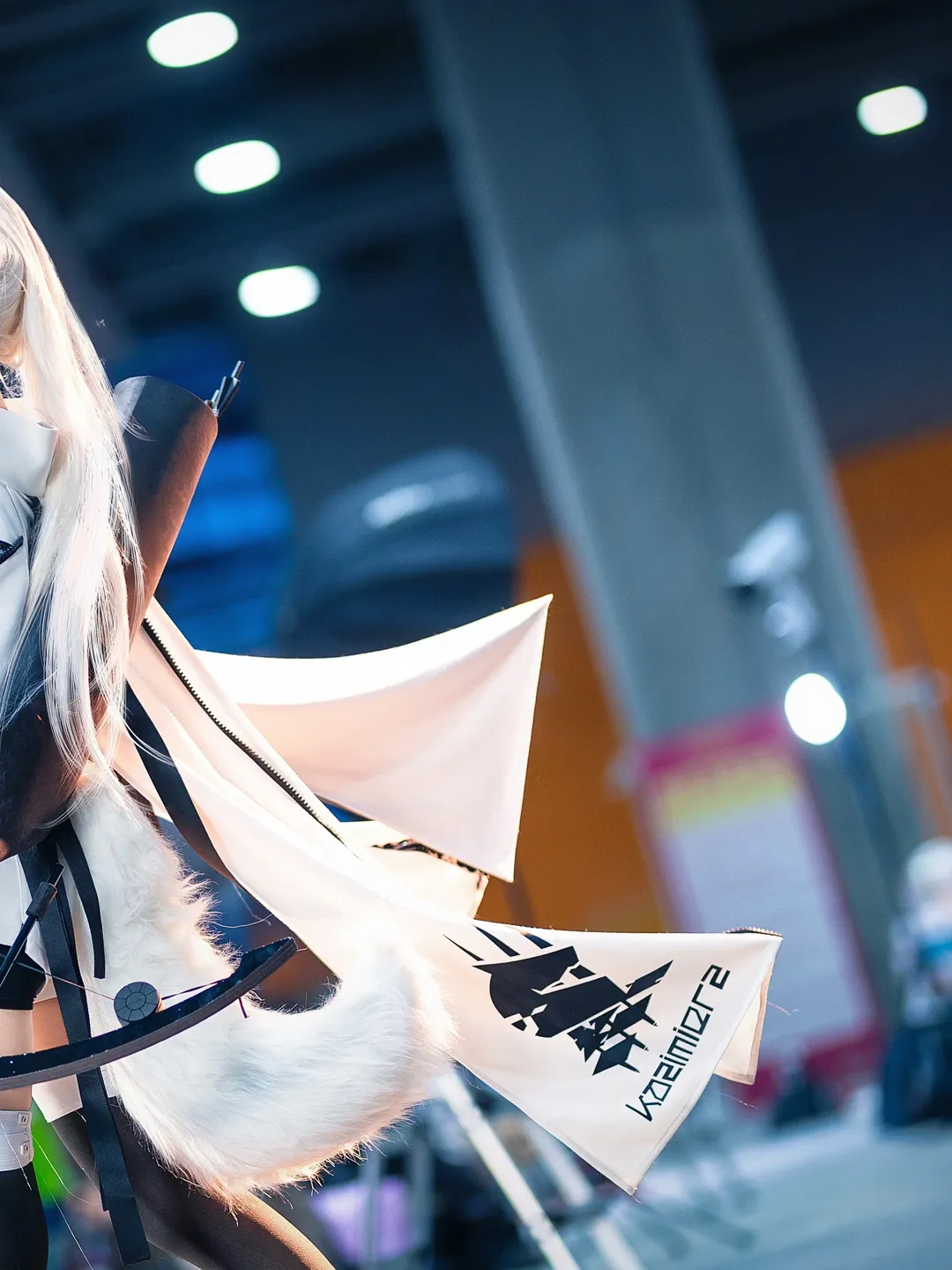 二次元少女, 漫展返图, 明日方舟, cosplay摄影, 白金cos - 第4张