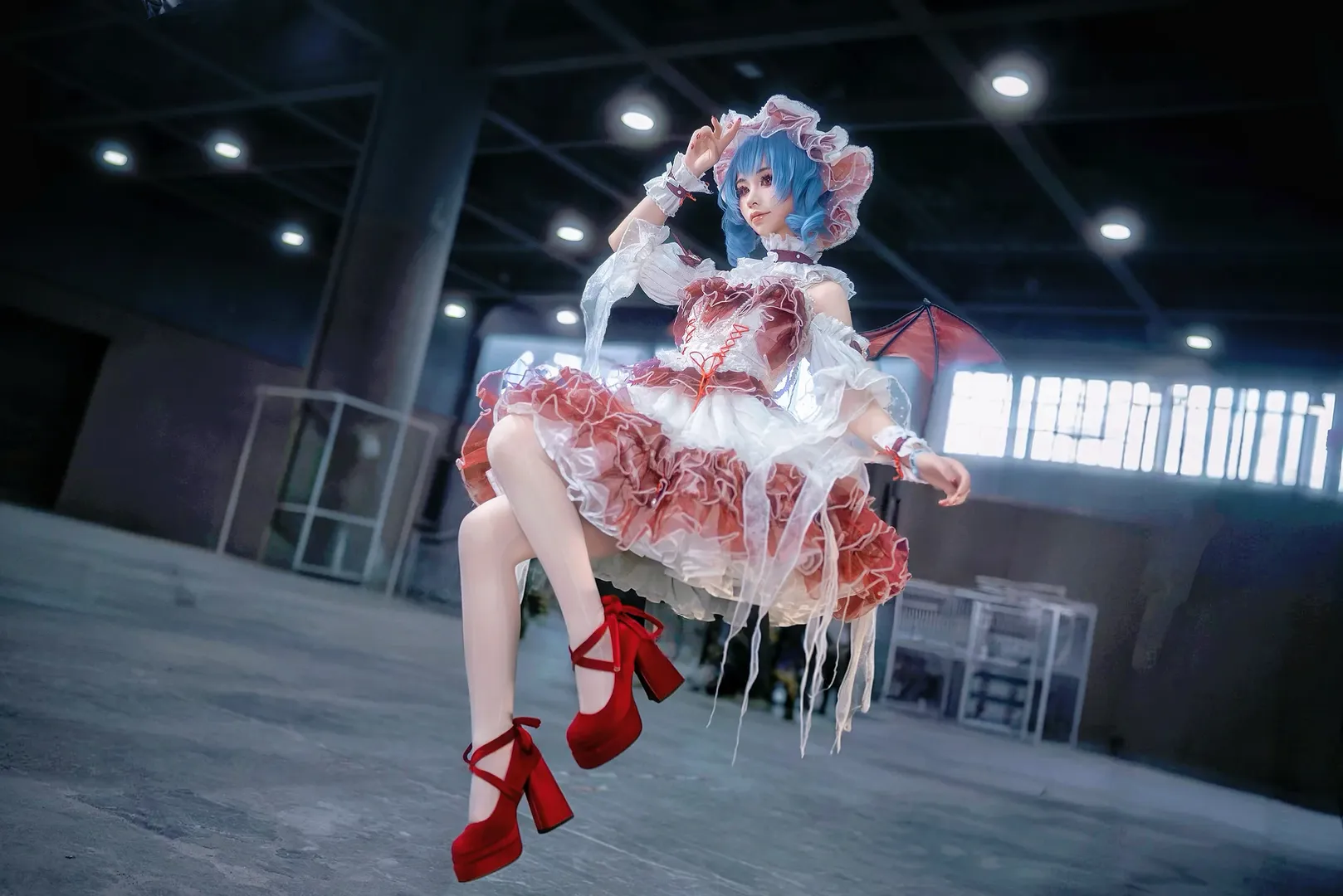 东方project, 蕾米莉亚cos, 漫展返图, cosplay穿搭, 二设cos - 第5张