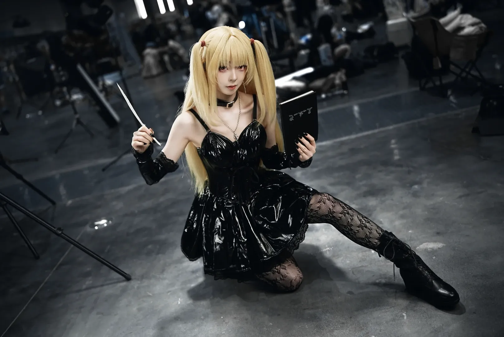 哥特风cos, 弥海砂cos, 死亡笔记, CP32漫展, cosplay预告 - 第4张