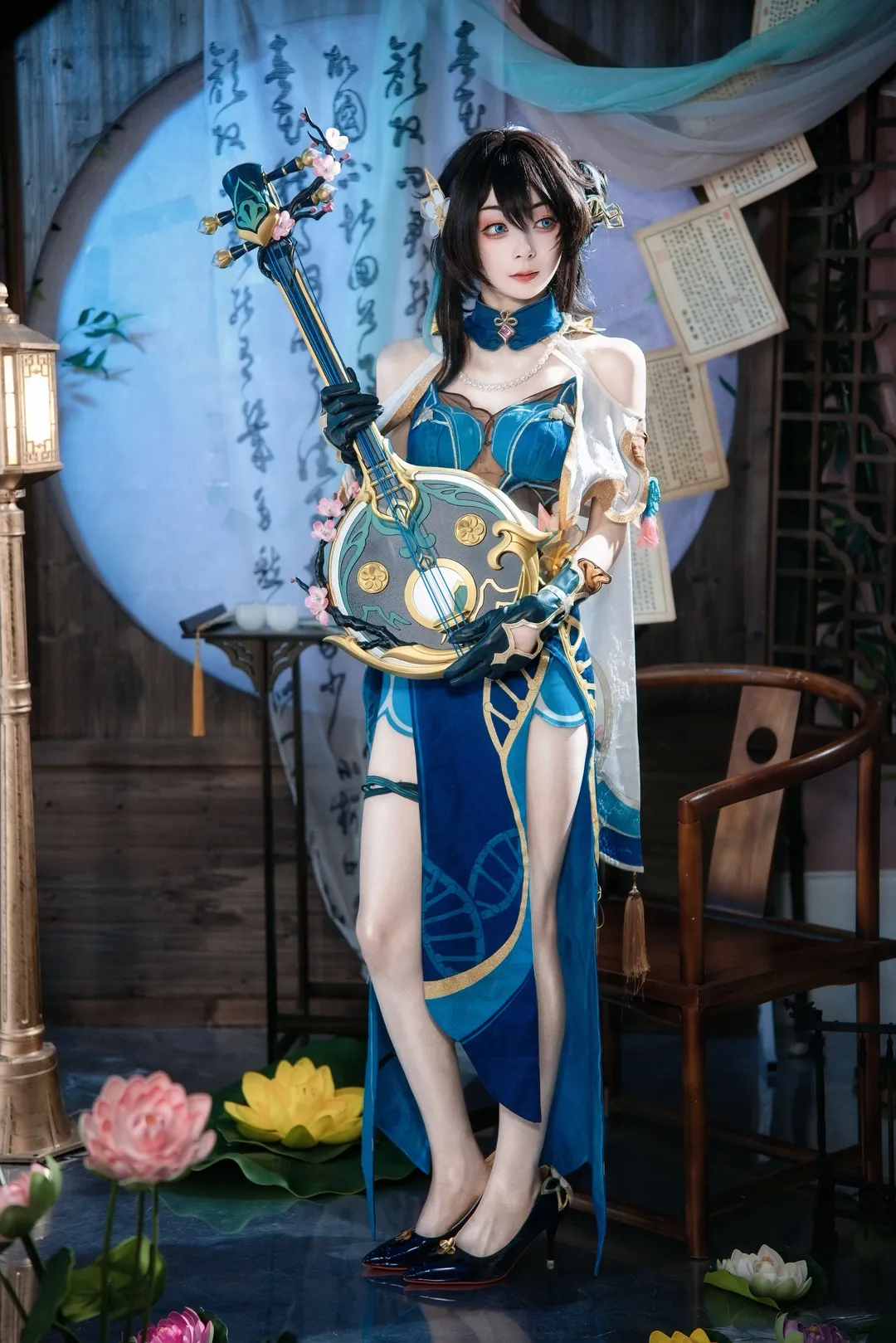 Honkai: Star Rail, Ruan Mei cosplay, Chinese-style cosplay, Cosplay photography, Ruan Mei cosplay photoshoot - Image 1