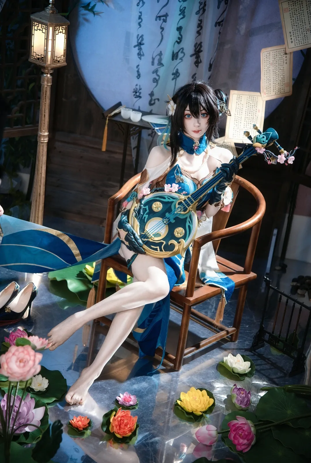 Honkai: Star Rail, Ruan Mei cosplay, Chinese-style cosplay, Cosplay photography, Ruan Mei cosplay photoshoot - Image 3
