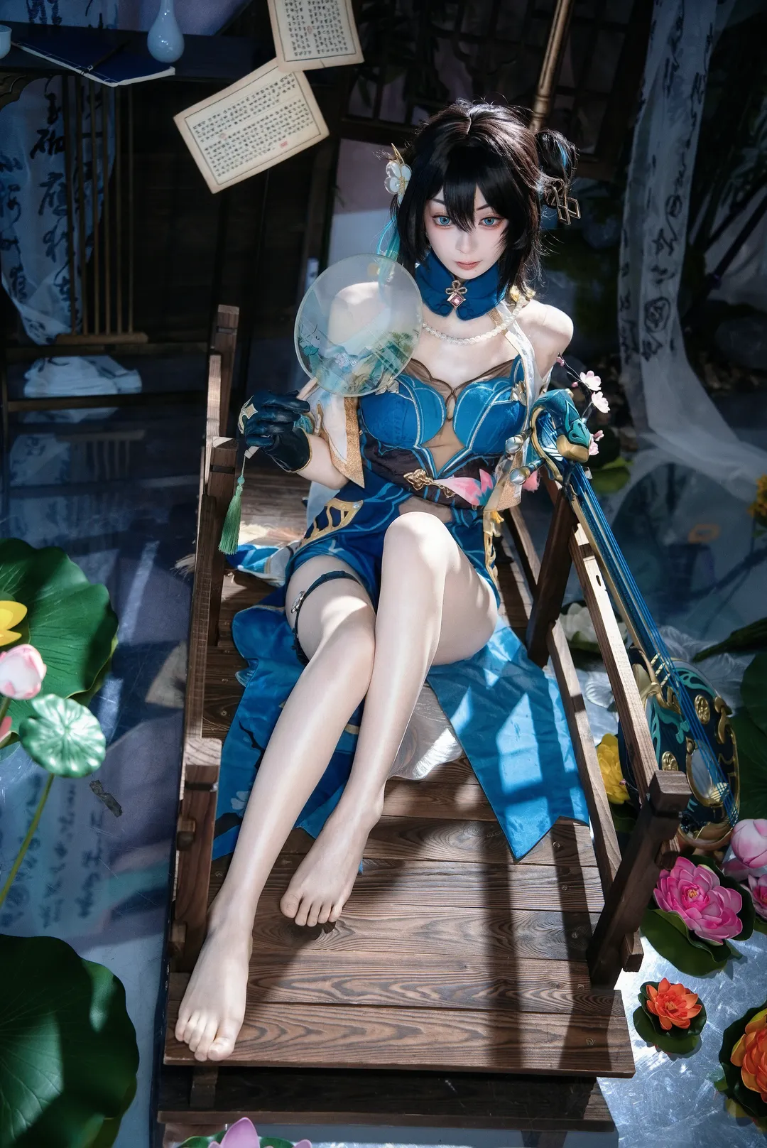 Honkai: Star Rail, Ruan Mei cosplay, Chinese-style cosplay, Cosplay photography, Ruan Mei cosplay photoshoot - Image 7