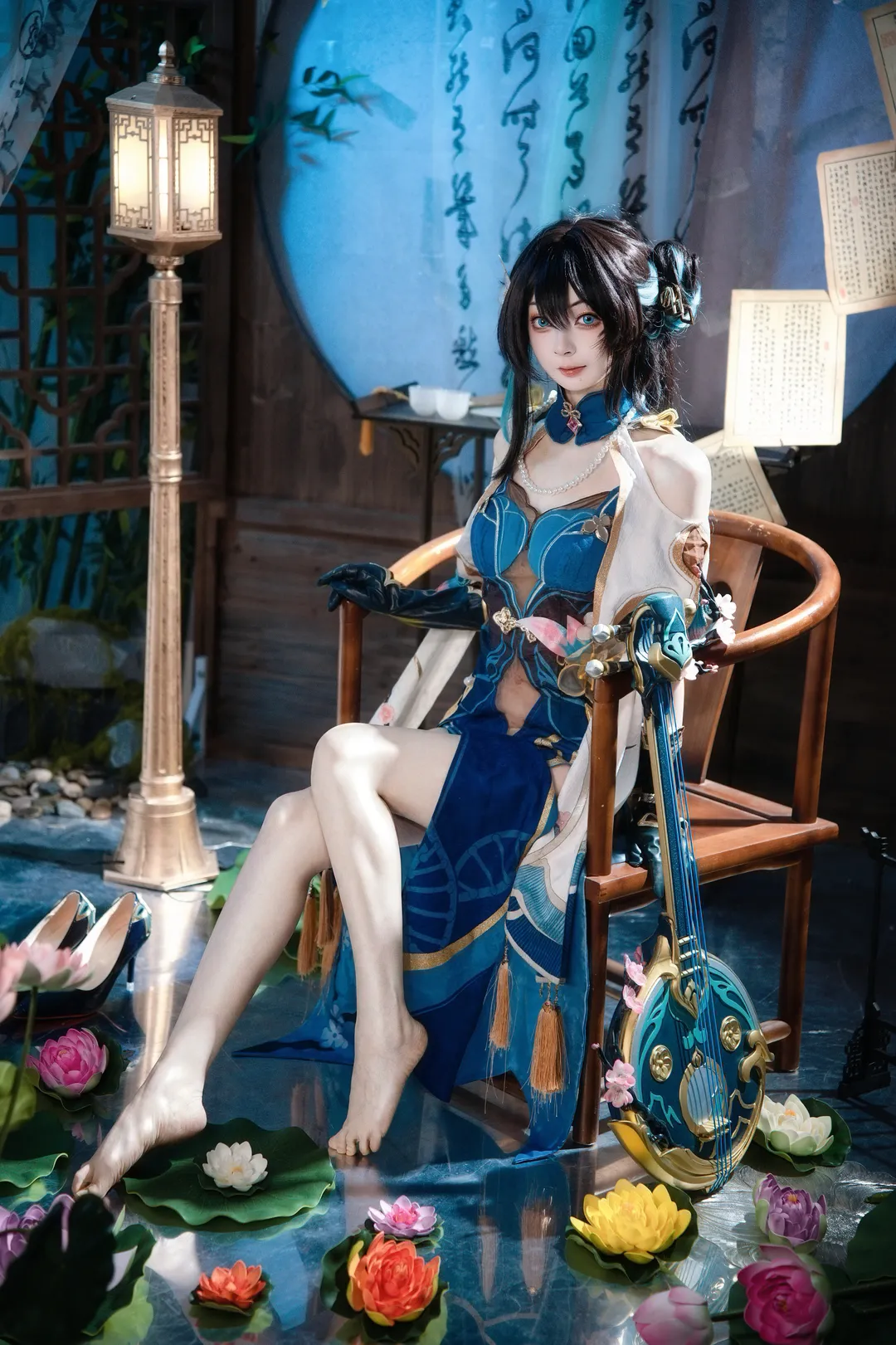 Honkai: Star Rail, Ruan Mei cosplay, Chinese-style cosplay, Cosplay photography, Ruan Mei cosplay photoshoot - Image 9