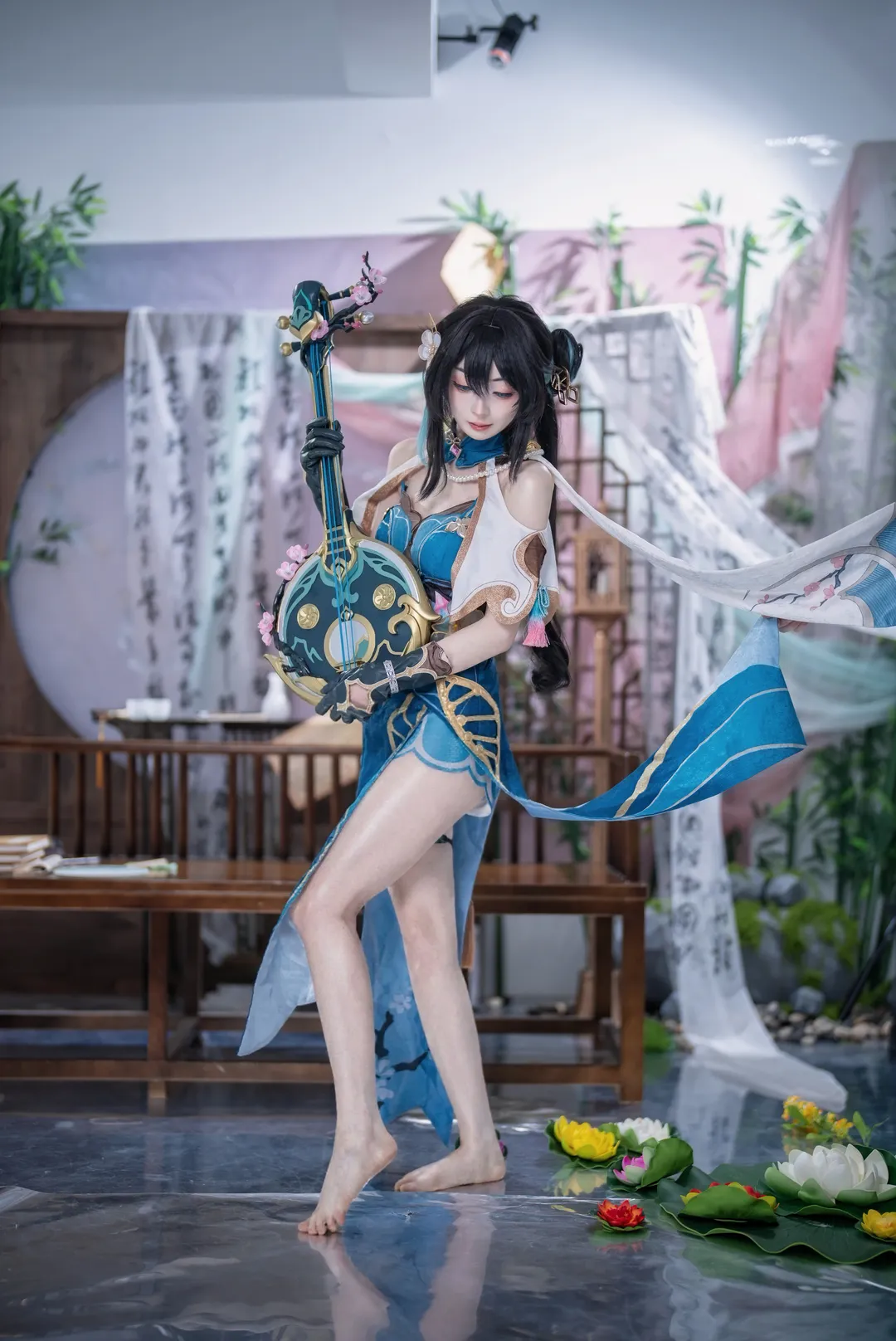 古風撮影, 崩壊：スターレイル, ルアン・メェイ コスプレ, 二次元コスプレ, 中華風コスプレ - 1枚目