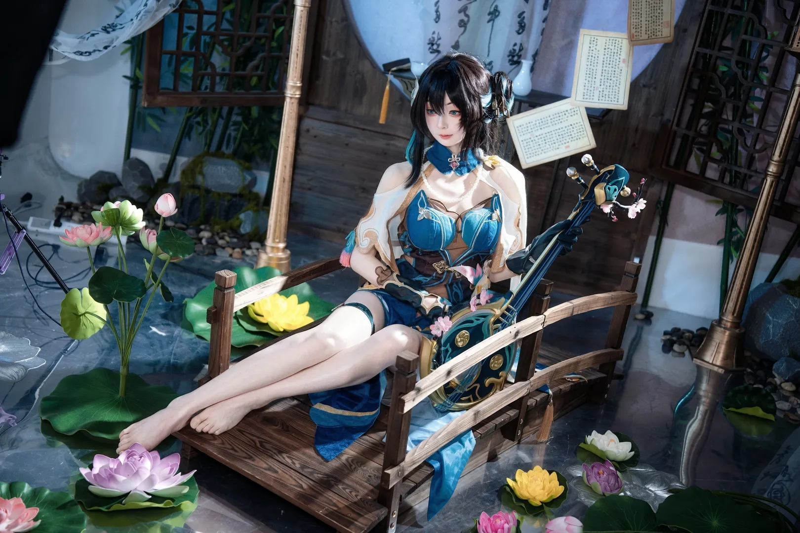 崩坏星穹铁道, cos正片, 古风cosplay, 阮梅cos, 国风摄影