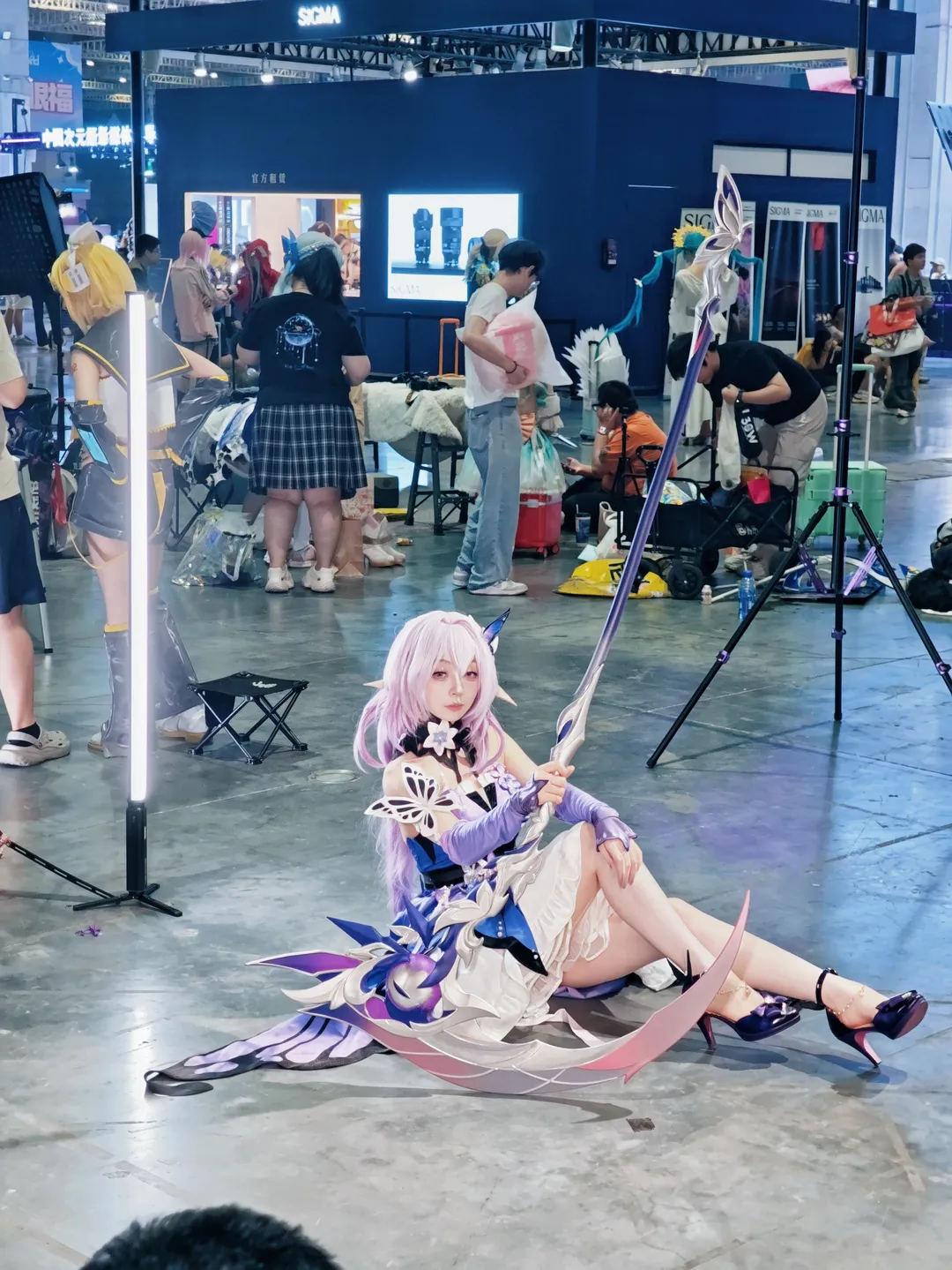 遐蝶cos, 场照分享, Cosplay日常, BW2026, 漫展游场 - 第2张