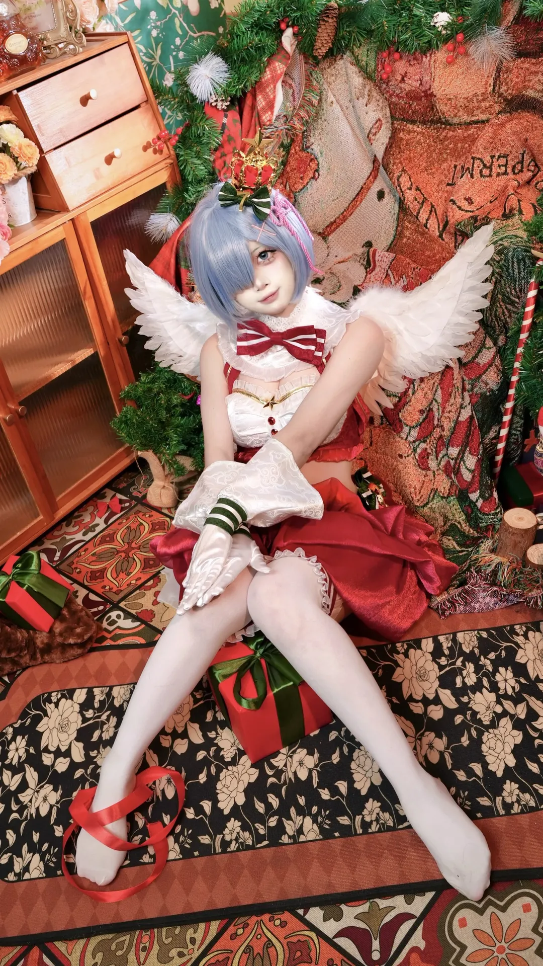 從零開始的異世界生活, 蕾姆cos, 聖誕寫真, cosplay正片, 聖誕節