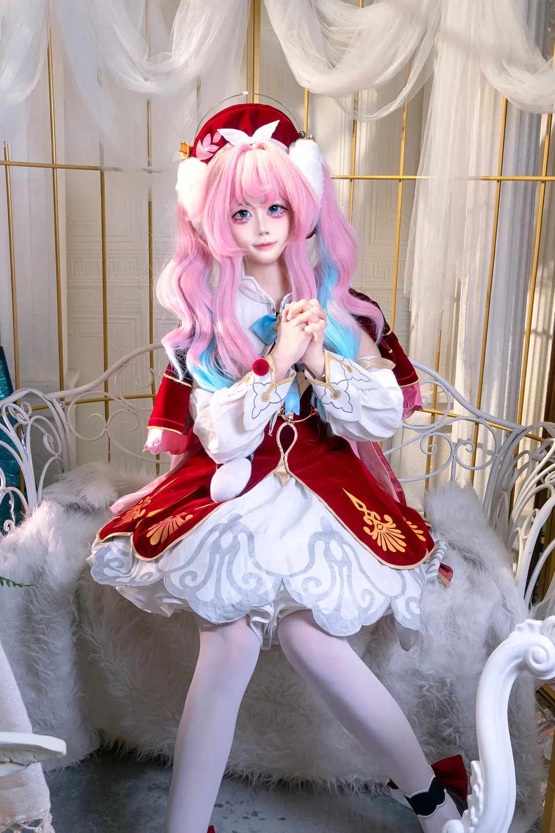 二次元, cosplay, 崩坏星穹铁道, 风堇cos, 白丝