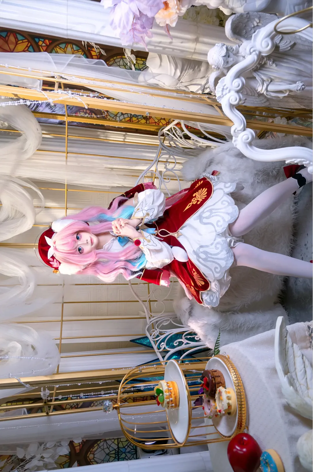 二次元, cosplay, 崩坏星穹铁道, 风堇cos, 白丝 - 第2张