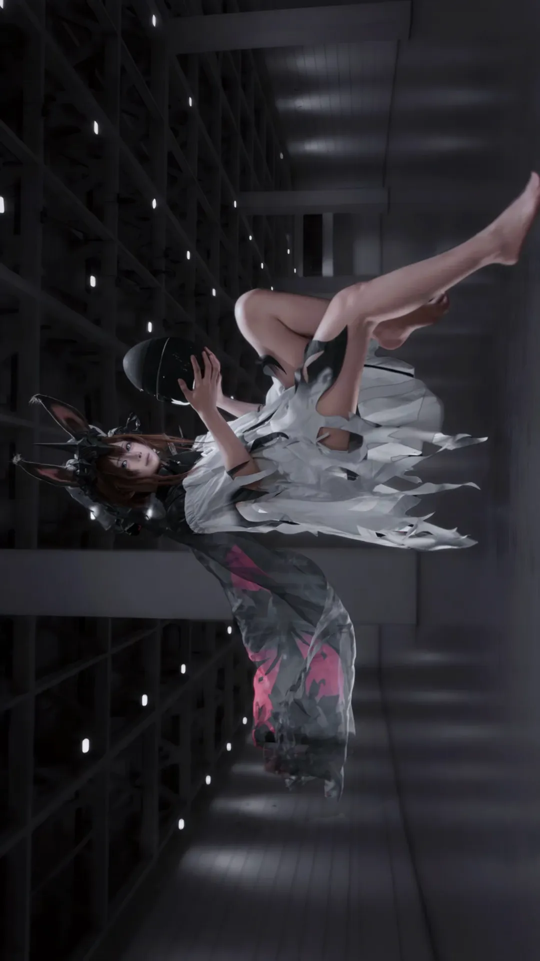 明日方舟, 阿米娅cos, cosplay场照, 魔王阿米娅, 济南幻樱 - 第1张