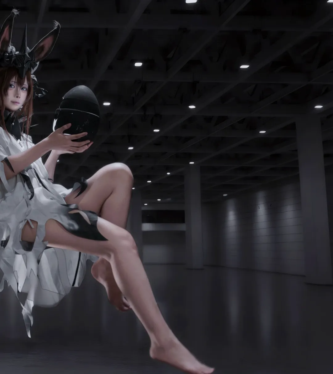 明日方舟, 阿米娅cos, cosplay场照, 魔王阿米娅, 济南幻樱