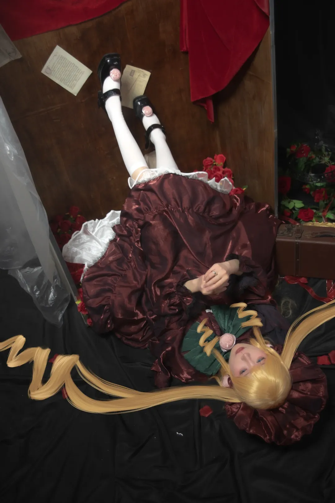 cosplay, Lolita, 蔷薇少女, 真红cos, 复古人偶 - 第4张