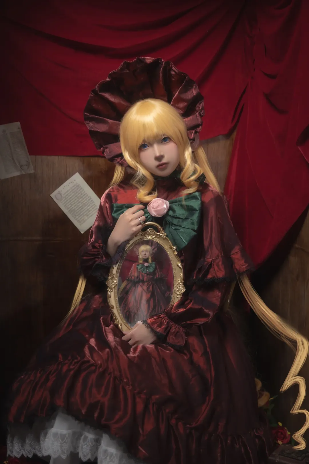 cosplay, Lolita, 蔷薇少女, 真红cos, 复古人偶 - 第9张