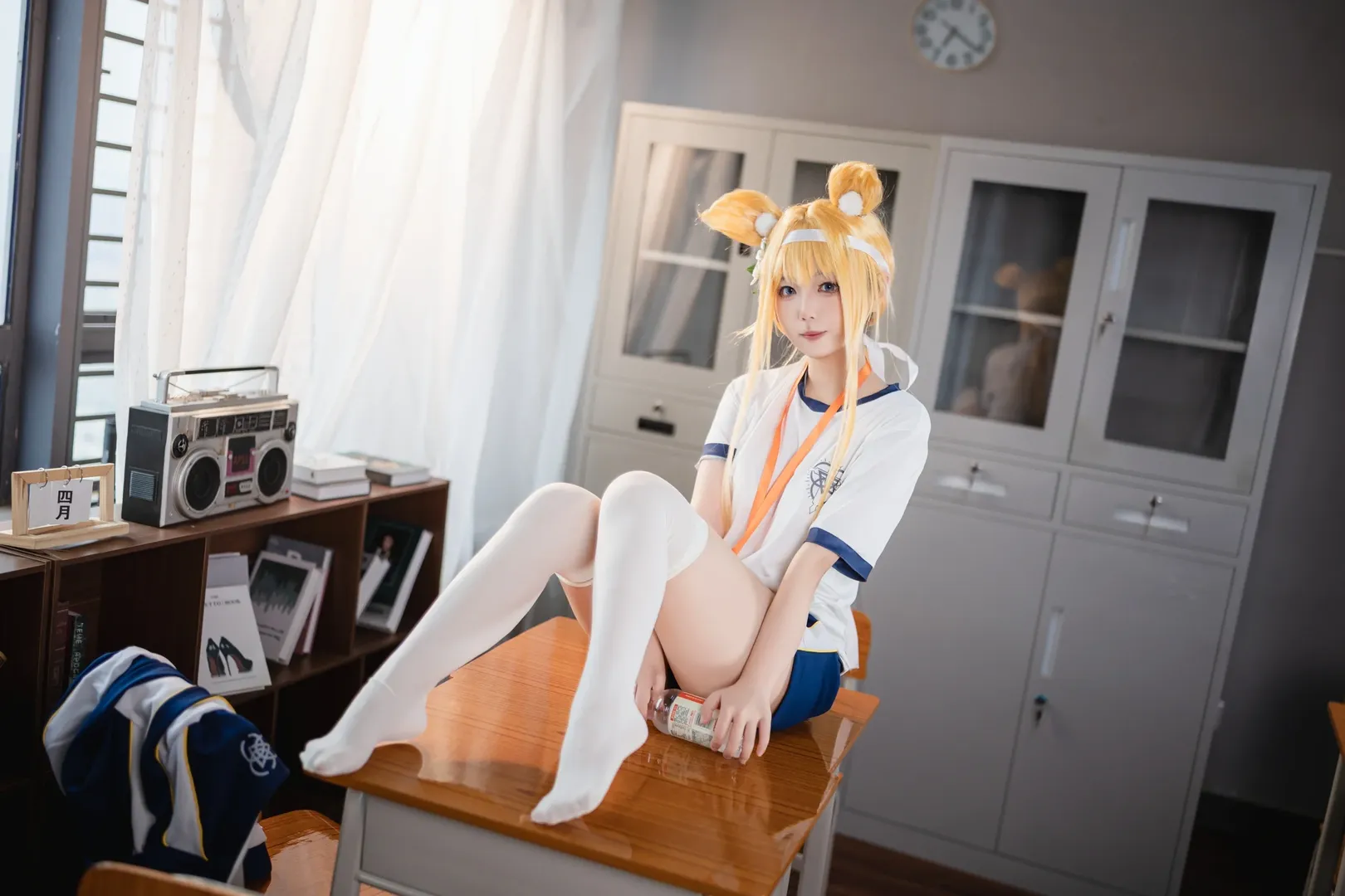 二次元摄影, 蔚蓝档案, 人像摄影, cosplay正片, 伊落玛丽cos - 第10张