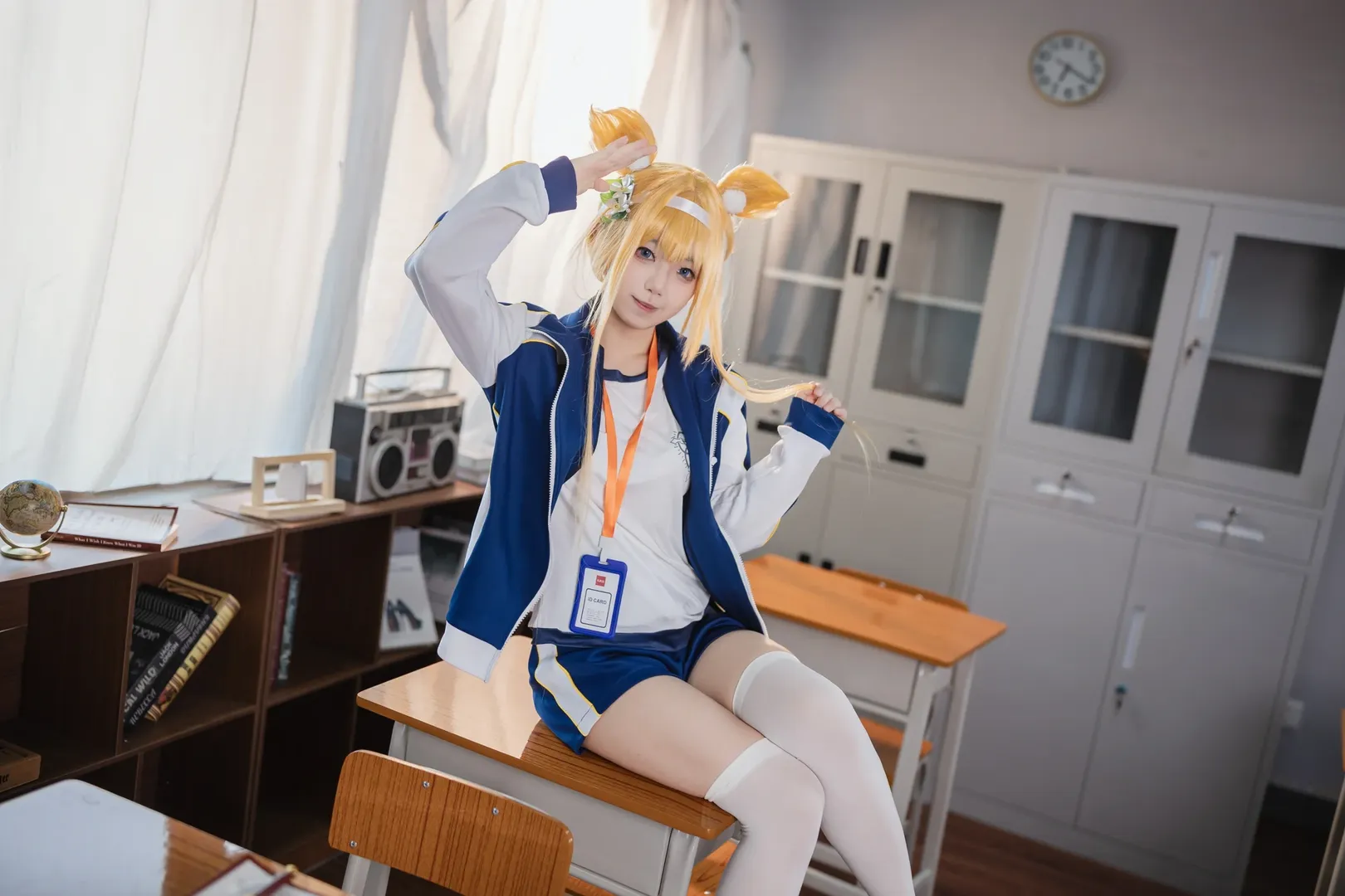二次元摄影, 蔚蓝档案, 人像摄影, cosplay正片, 伊落玛丽cos - 第12张