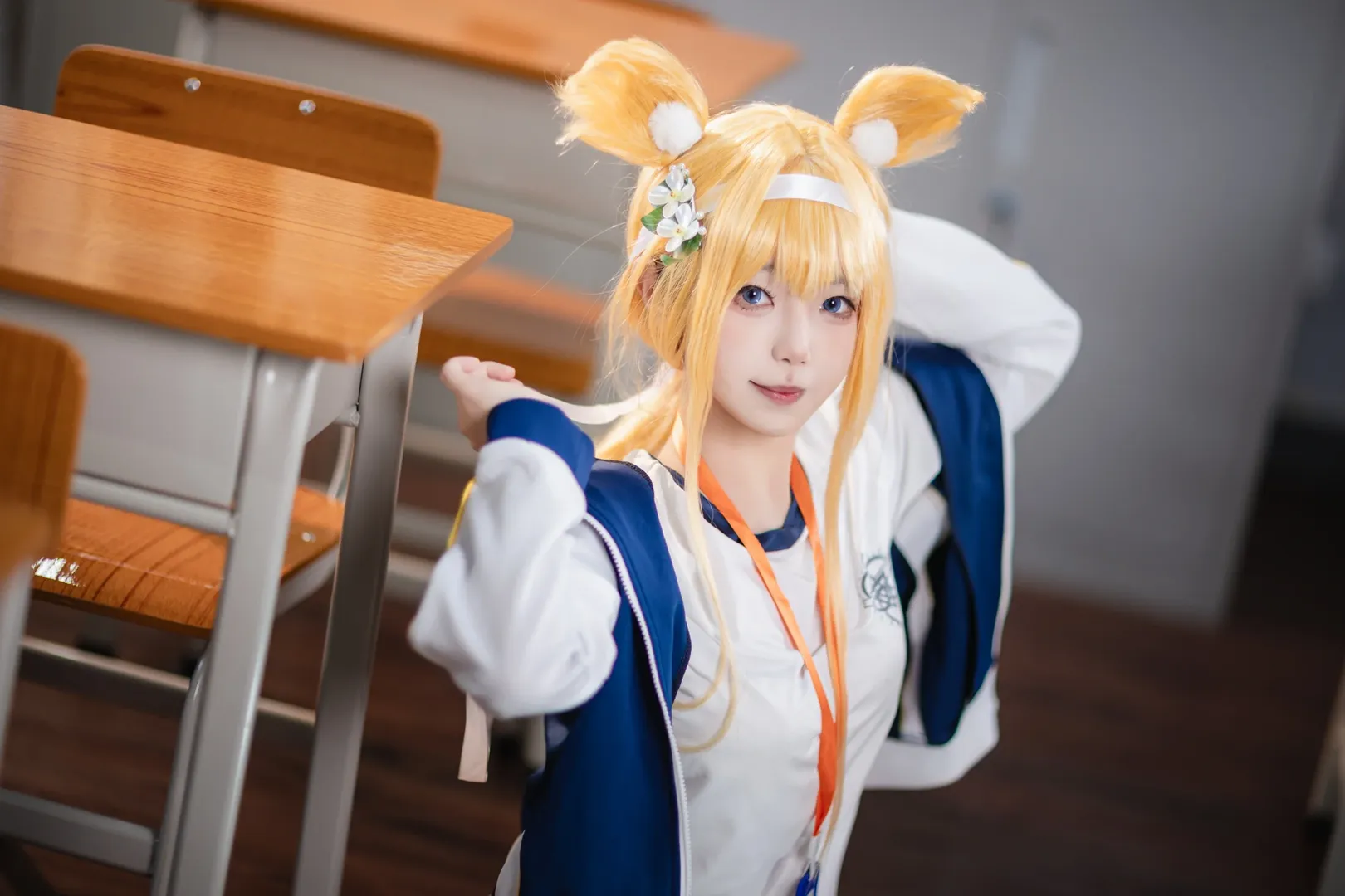 二次元摄影, 蔚蓝档案, 人像摄影, cosplay正片, 伊落玛丽cos - 第14张