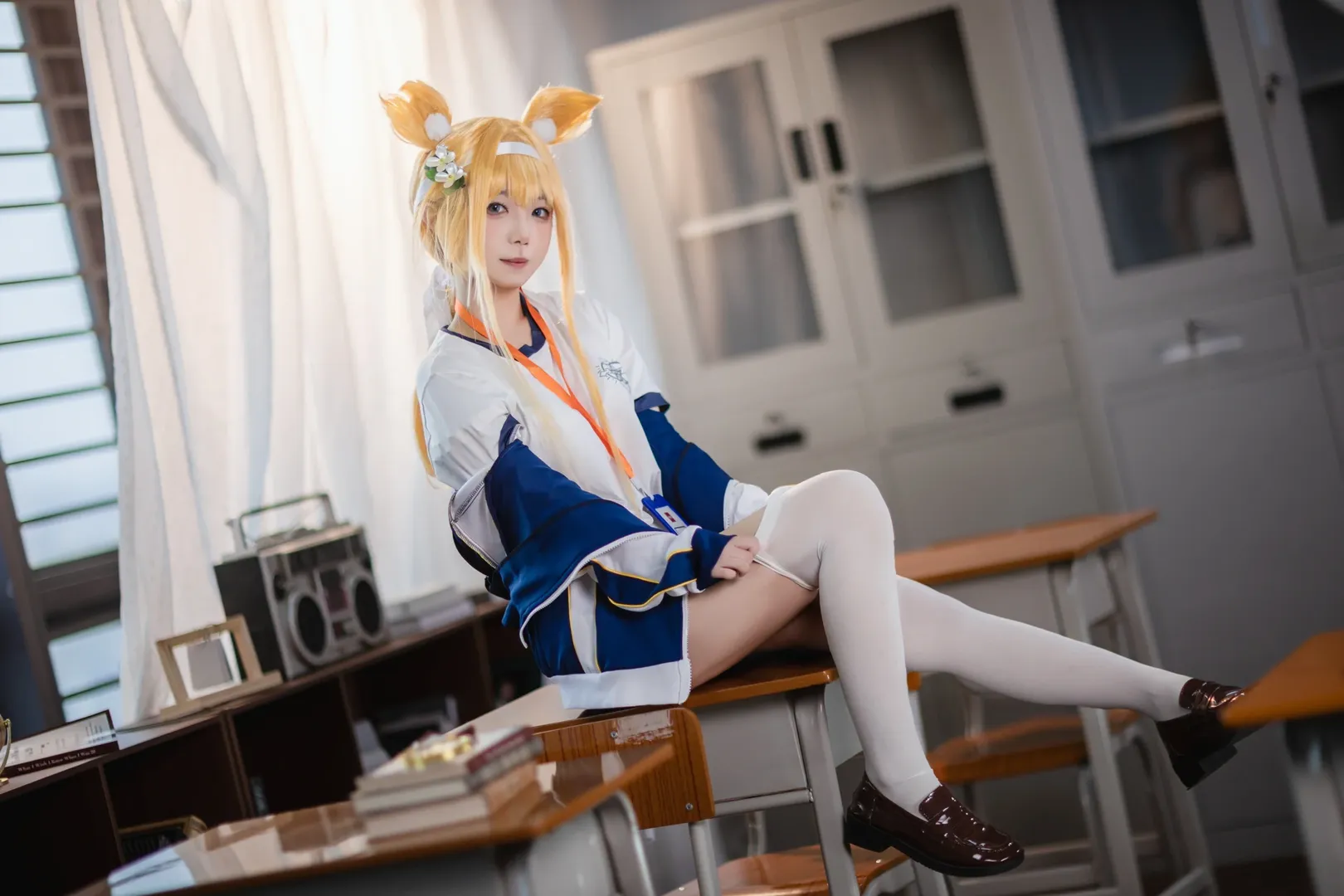 二次元摄影, 蔚蓝档案, 人像摄影, cosplay正片, 伊落玛丽cos - 第15张