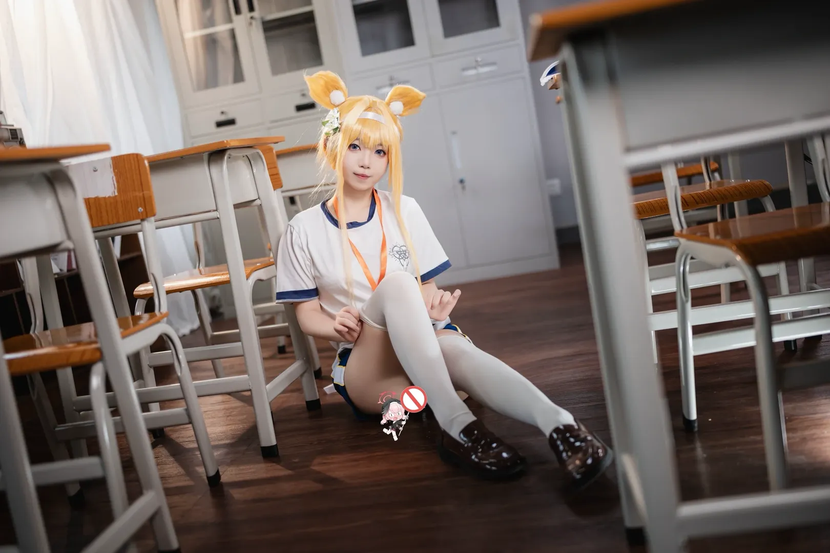 二次元摄影, 蔚蓝档案, 人像摄影, cosplay正片, 伊落玛丽cos - 第16张