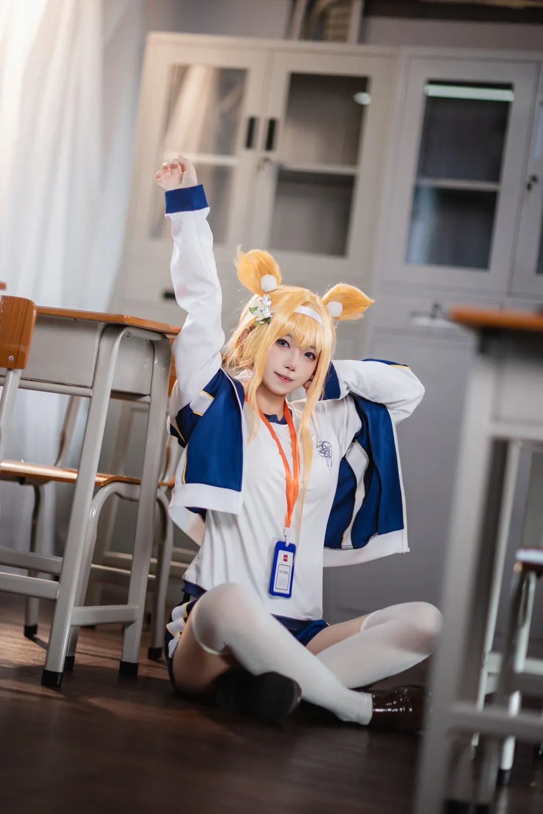 二次元摄影, 蔚蓝档案, 人像摄影, cosplay正片, 伊落玛丽cos - 第8张