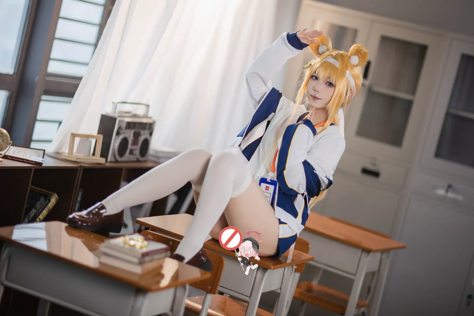 二次元摄影, 蔚蓝档案, 人像摄影, cosplay正片, 伊落玛丽cos - 第9张