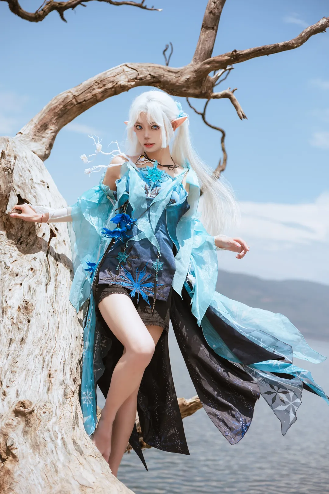 户外摄影, 永劫无间, cosplay正片, 精灵耳, 季莹莹cos - 第2张
