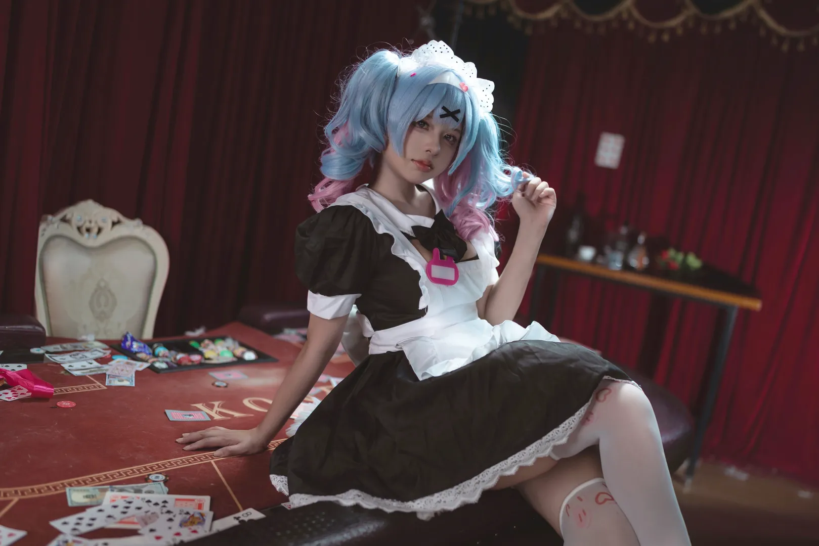 女僕裝, 二次元cosplay, 初音未來, 初音未來cos, 正片分享 - 第4張
