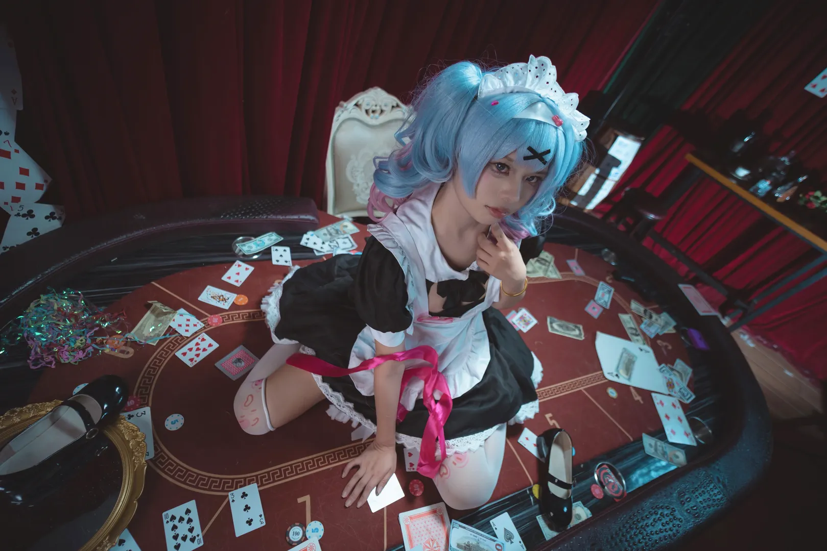 女僕裝, 二次元cosplay, 初音未來, 初音未來cos, 正片分享 - 第9張