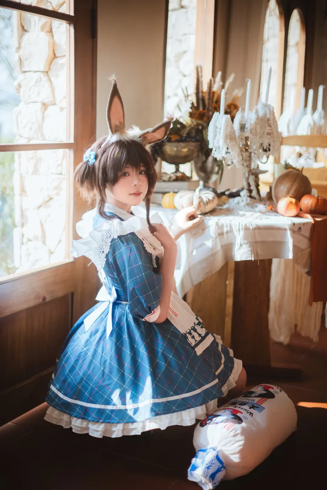 cosplay, 二次元摄影, 女仆装, 明日方舟, 阿米娅cos - 第3张