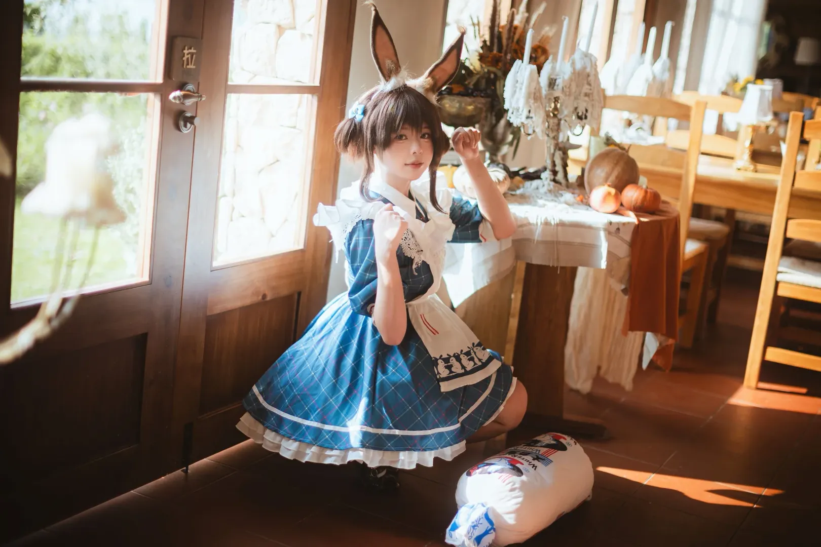 cosplay, 二次元摄影, 女仆装, 明日方舟, 阿米娅cos - 第7张