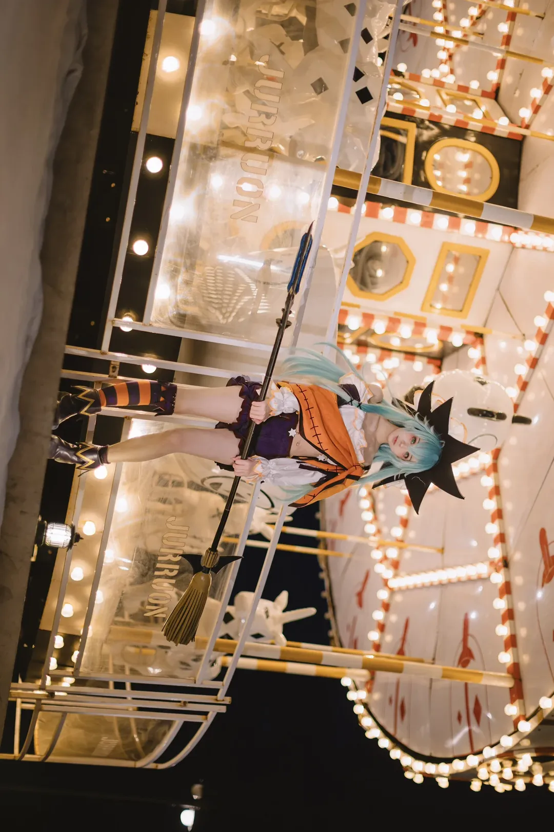 夜景人像, cosplay摄影, 约会大作战, 万圣节穿搭, 七罪cos - 第2张