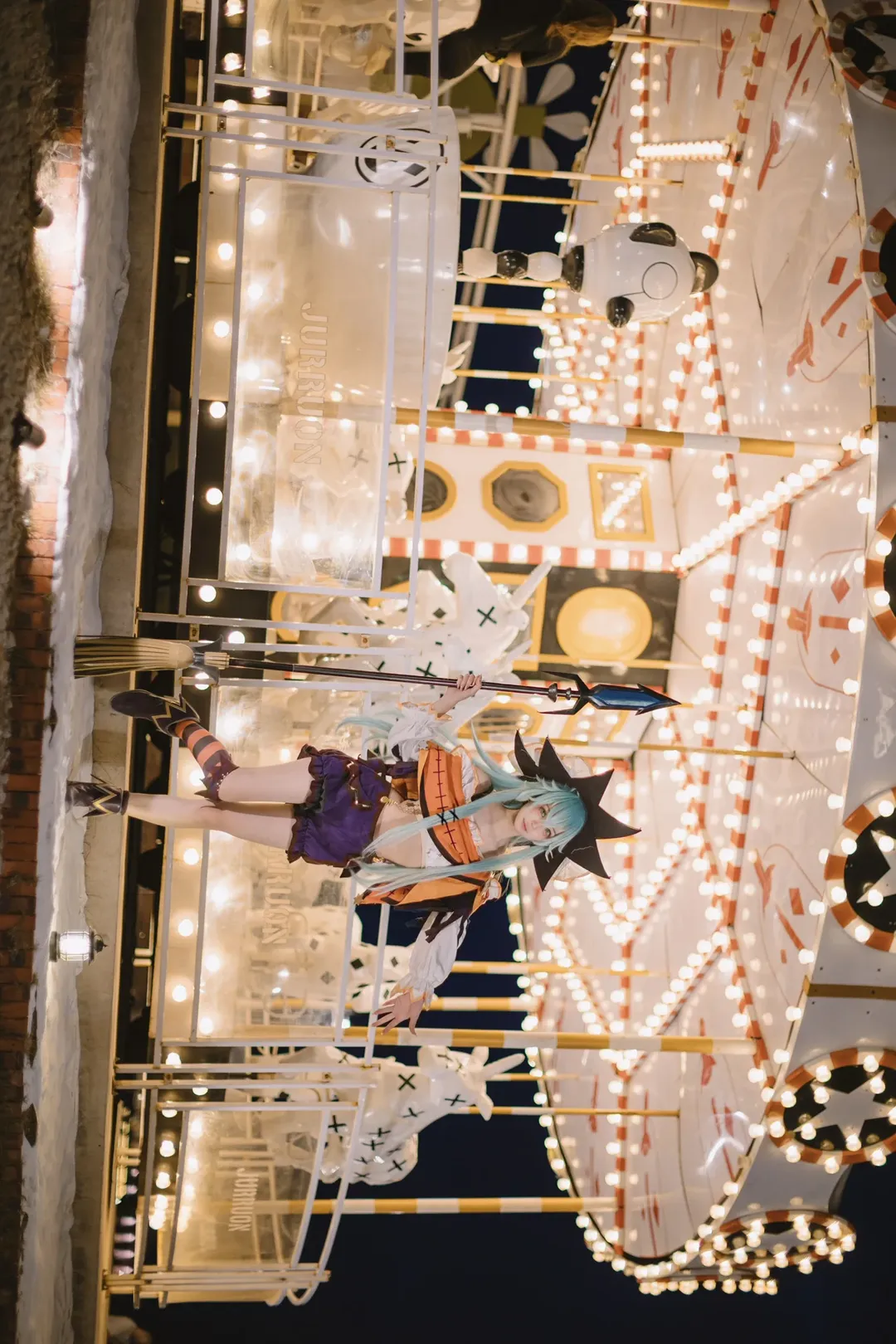 夜景人像, cosplay摄影, 约会大作战, 万圣节穿搭, 七罪cos - 第6张