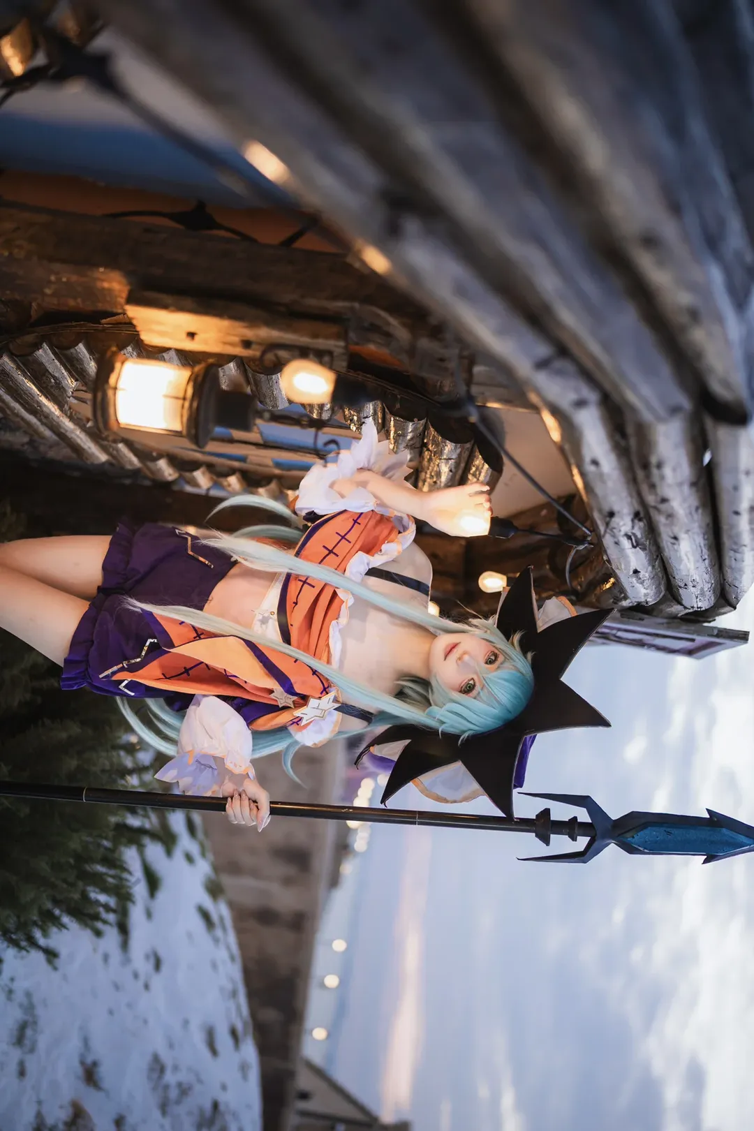 夜景人像, cosplay摄影, 约会大作战, 万圣节穿搭, 七罪cos - 第7张