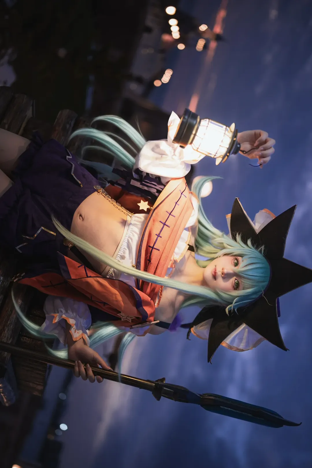 夜景人像, cosplay摄影, 约会大作战, 万圣节穿搭, 七罪cos - 第9张