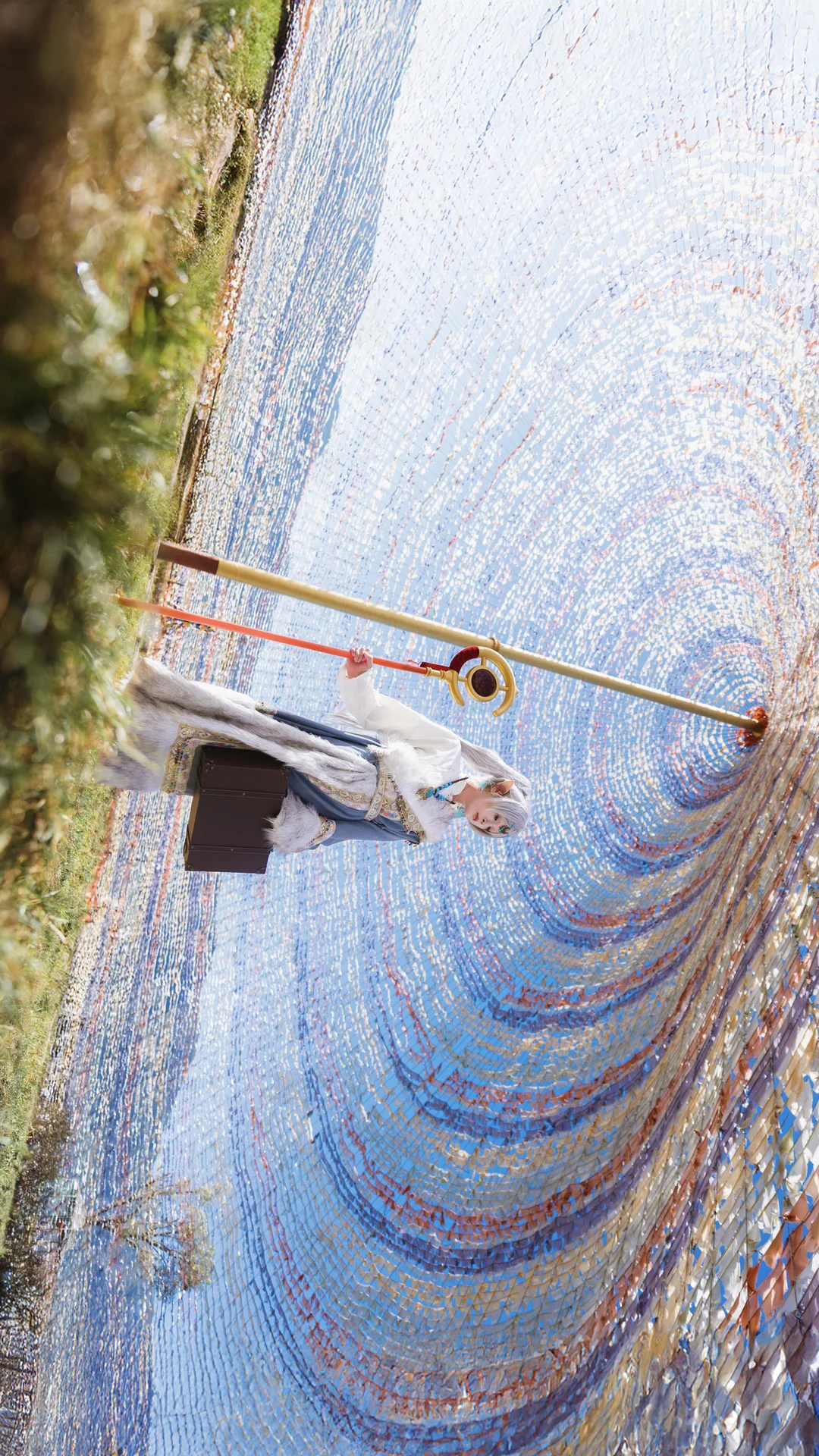 cos正片, 葬送的芙莉莲, 芙莉莲cos, 藏服旅拍, 天山雪cos - 第1张
