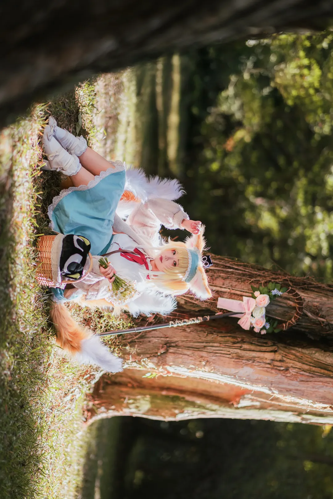 アークナイツ, スズラン コスプレ, コスプレ撮影, 屋外ポートレート撮影, 植物園撮影 - 14枚目
