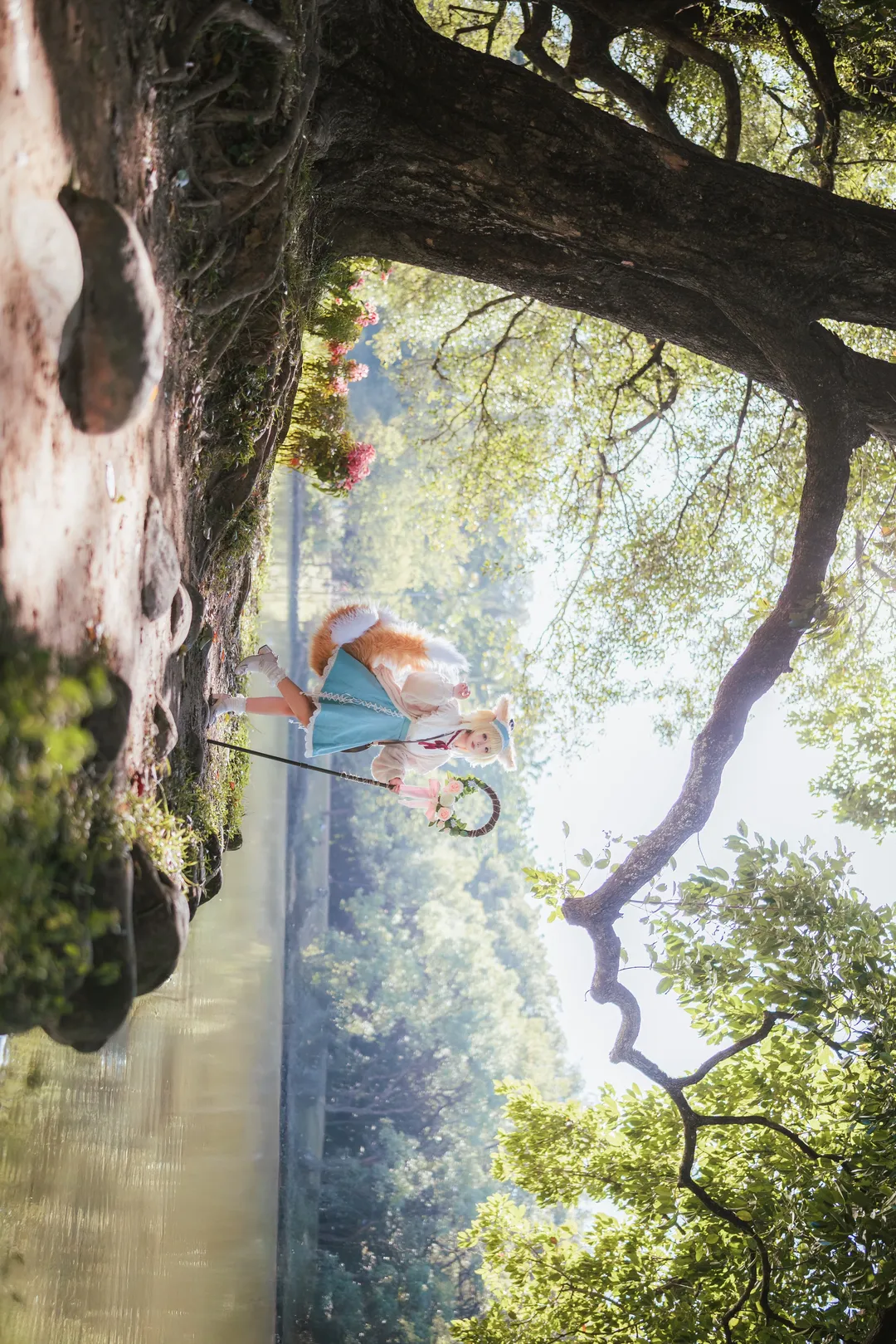 アークナイツ, スズラン コスプレ, コスプレ撮影, 屋外ポートレート撮影, 植物園撮影 - 4枚目