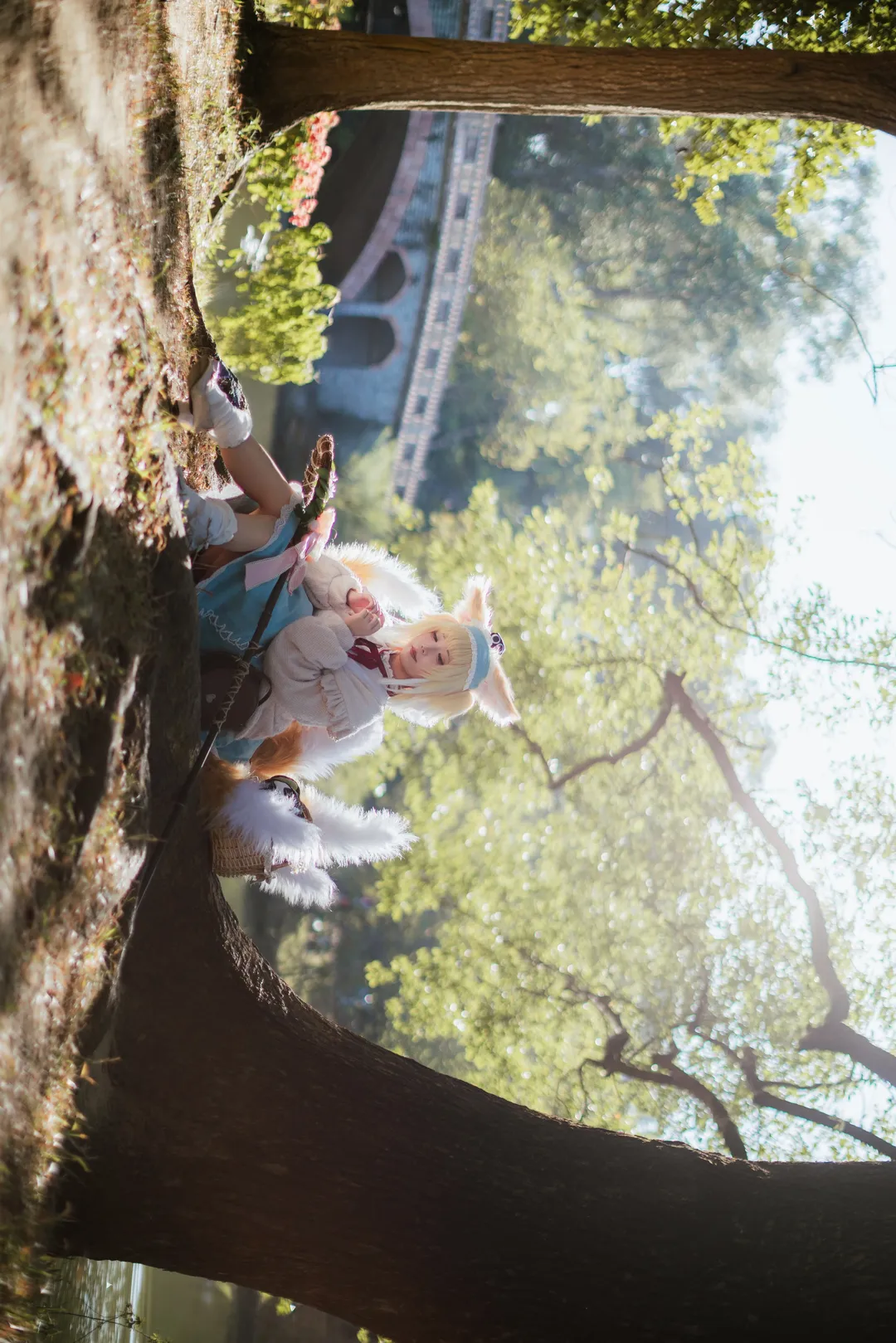 アークナイツ, スズラン コスプレ, コスプレ撮影, 屋外ポートレート撮影, 植物園撮影 - 9枚目