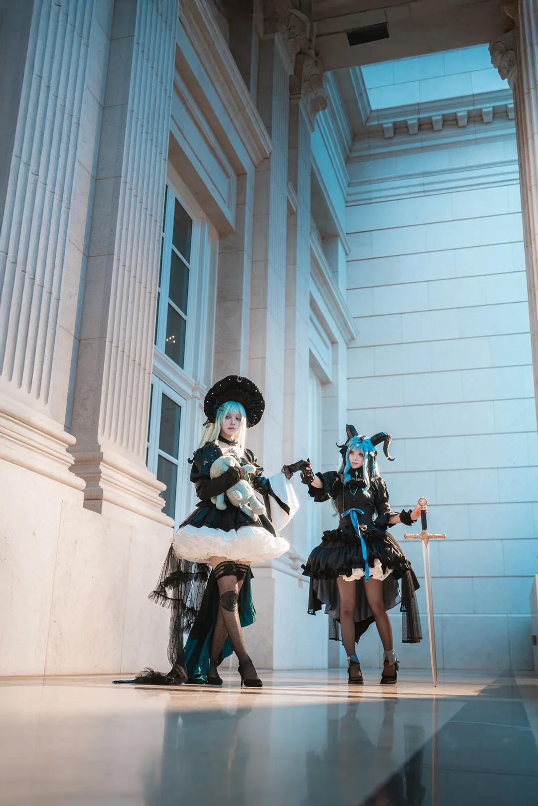 丰川祥子cos, 明日方舟, Ave Mujica, 若叶睦cos, 双人cosplay - 第8张