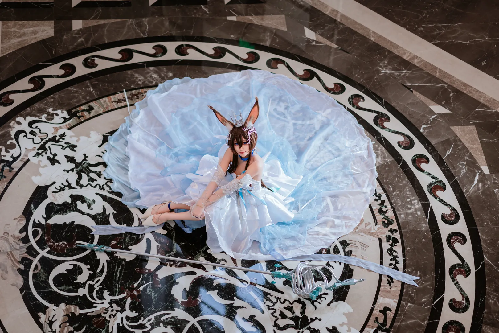 Cosplay, 明日方舟, 花嫁, 阿米娅cos, 时序花圃 - 第10张