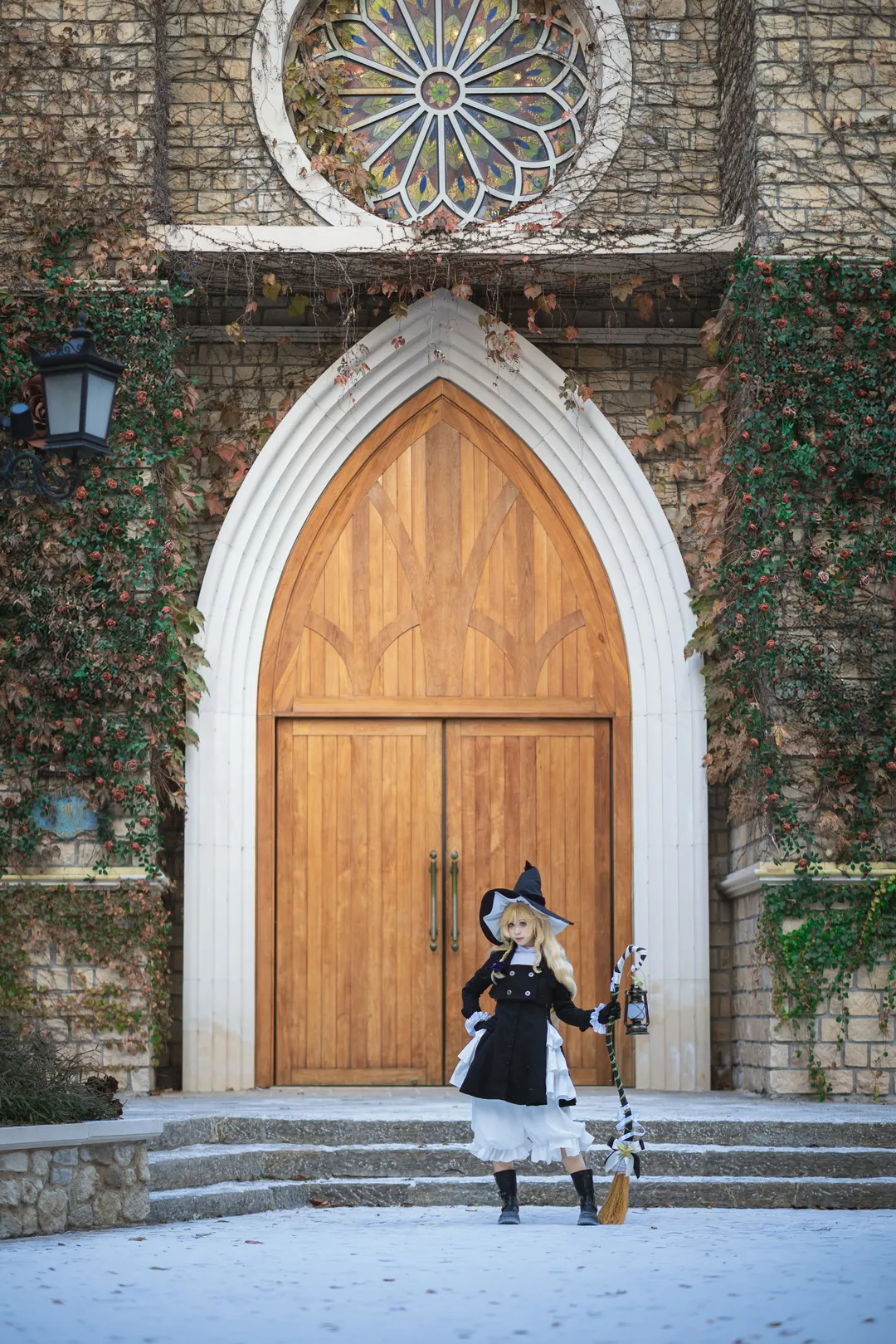 東方Project, 魔理沙コスプレ, 冬の撮影, コスプレ撮影, 雪ロケ - 10枚目