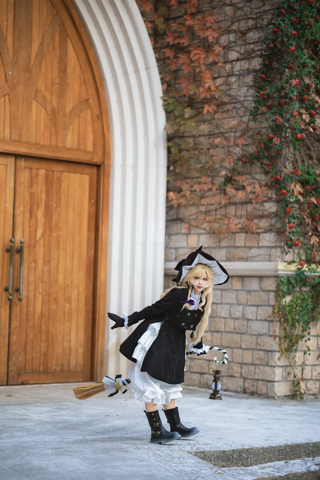 東方Project, 魔理沙コスプレ, 冬の撮影, コスプレ撮影, 雪ロケ - 15枚目