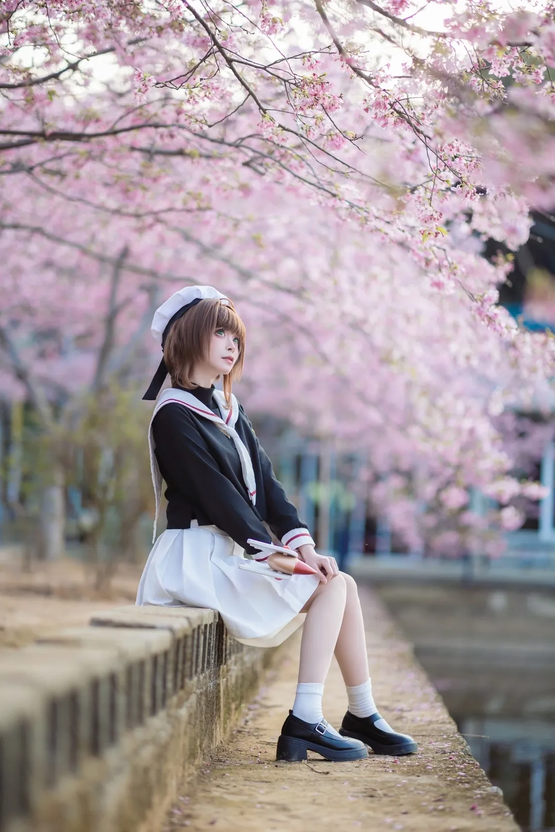 小樱cos, 二次元cosplay, 樱花写真, 春日摄影, 魔卡少女 - 第10张