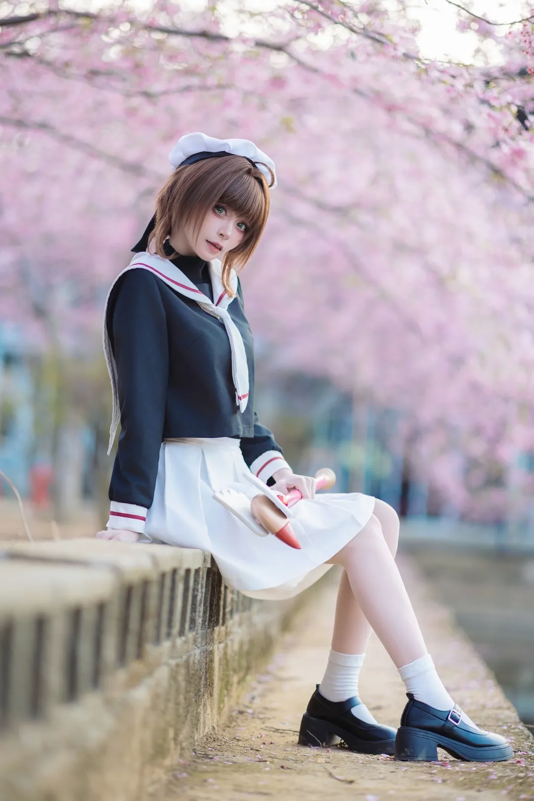 小樱cos, 二次元cosplay, 樱花写真, 春日摄影, 魔卡少女 - 第11张