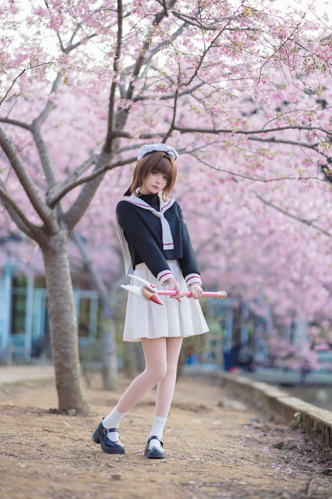小樱cos, 二次元cosplay, 樱花写真, 春日摄影, 魔卡少女 - 第15张